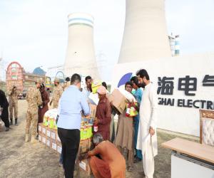 TCB-1, SSRL provide food supplies to local villagers in Thar 