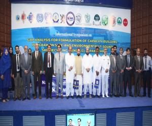 INTERNATIONAL SYMPOSIUM ADDRESSES  “CAPACITY BUILDING FOR SAFE AND ENVIRONMENTALLY SOUND SHIP RECYCLING IN PAKISTAN”