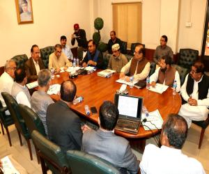 KARACHI Advisor to CM on Livestock Fisheries and Human Settlement Syed Najmi Alam presided over an important meeting on development projects of Livestock and Fisheries 