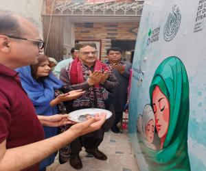  Baby feeding room inaugurated in BISP center Khairpur