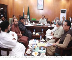 Secretary Information Department Nadeem-ur-Rehman Memon