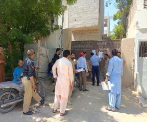 The campaign against illegal construction is going on in full swing