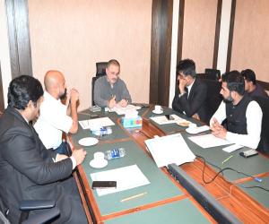 The delegation of the Karachi Bar Association called on Sindh Senior Minister 
