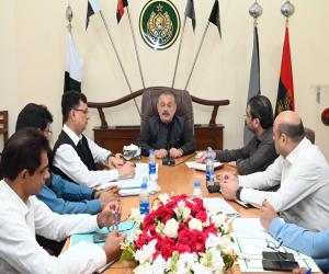 Sharjeel Inam Memon presided over a high-level meeting of the Excise, Taxation, and Narcotics Control Department
