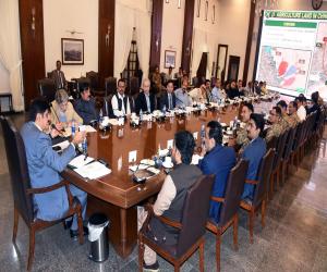 Murad chairing SIFC meeting decides to upgrade tourist sites, improve breeds at cattle farms in PPP mode. 