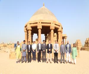 The historic Chokundi Cemetery is impressive, the tombs are a masterpiece of artistry and iconography, US Ambassador Donald Blome