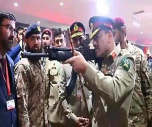 General Syed Asim Munir, NI (M) Chief of Army Staff (COAS), visited the International Defence Exhibition and Seminar (IDEAS-2024) at the Karachi Expo Centre