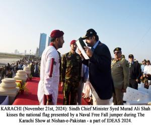 Murad says IDEAS 2024 further solidifies Pakistan’s position as a key player in global defence and diplomacy,