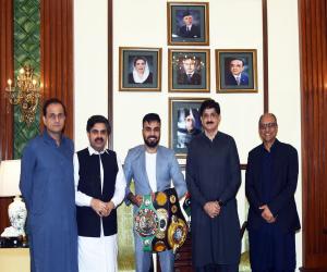 Sindh govt to support Boxer Sahir Afridi, says Murad Shah