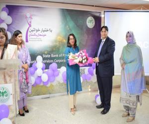 The National Commission on the Status of Women (NCSW) celebrated Women's Entrepreneurship Day at the State Bank of Pakistan