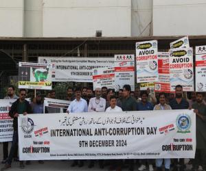 SBCA Observes International Anti-Corruption Day: Rally Highlights Commitment to Transparency and Integrity