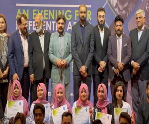 Nasir Shah announces Rs.3 million assistance for special children's