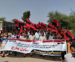 Awami Tehreek Holds Massive Rally in Jhampeer, Announces Protests at Key Indus River Sites on March 14 to Commemorate International Day to Save Rivers   