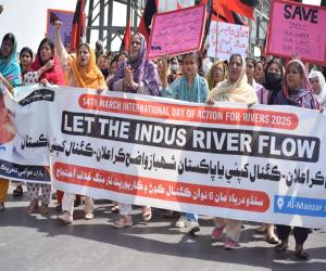 Thatta  On the occasion of the International Day of Action for Rivers 