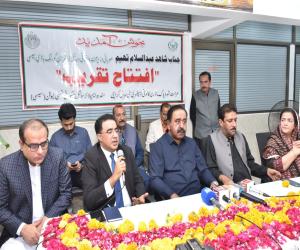 Sindh Labour Minister inaugurates renovated Pak Colony Dispensary