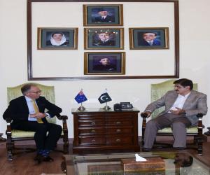 Murad Shah meets Australian High Commissioner, discusses bilateral cooperation