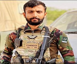 operation in Dera Ismail Khan during the intense fire exchange, Captain Hasnain Akhtar embraced Shahadat.  