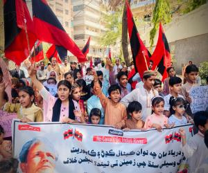 PROTEST RALLIES ON INTERNATIONAL WATER DAY (22 MARCH) ORGANIZED BY SUJAD BAAR TAHREEK IN MULTIPLE OF CITIES OF SINDH.
