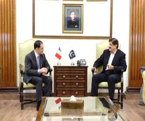 KARACHI  Sindh Chief Minister Murad Ali Shah met with Italy’s new Consul General, Mr Fabrizio Bieli who called on him here at CM House on Wednesday