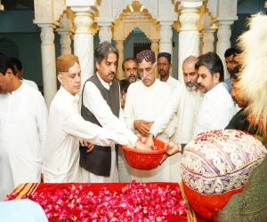 Speaker Sindh Assembly Syed Awais Qadir Shah's Visit to Garhi Khuda Bakhsh