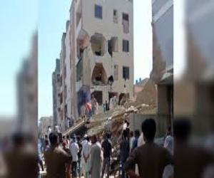 The Sindh government has evacuated nine unsafe buildings in Lyari,