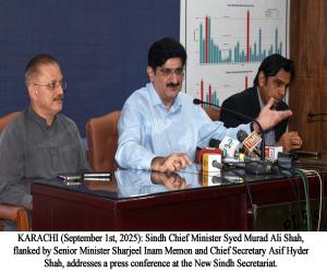Sindh govt  fully prepared for super flood; Says Murad Shah