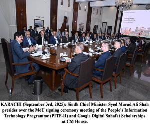 Motorway (M-6), New Karachi-Hyderabad (M-10) vital not only for Sindh but for national economy: Murad Shah