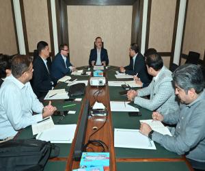A senior delegation of the Asian Development Bank called on the Senior Minister of Sindh and Provincial Minister for Information, Transport and Mass Transit, Sharjeel Inam Memon, at his office in Karachi. 