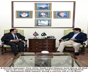CM Turkish Consul General, Bangladesh Deputy High Commissioner, Stresses Trade and Investment Cooperation