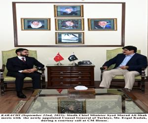CM Turkish Consul General, Bangladesh Deputy High Commissioner, Stresses Trade and Investment Cooperation