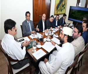 Murad Shah orders making wheat release policy, including its pricing 