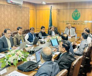 A three-hour-long meeting was held under the chairmanship of Provincial Minister for Universities and Educational Boards, Muhammad Ismail Rahoo