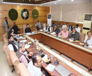High-Level Meeting of KDA Chaired by Sindh Minister for Local Government Nasir Shah — Key Decisions Taken, Including Digitalization of Land Records