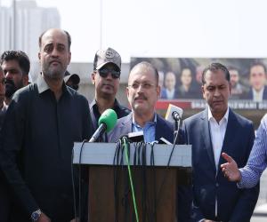 Karachi Gets New Taj Haider Bridge as Sindh Govt Vows Rapid BRT, Free Scooties, and City-Wide Development Push