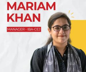 IBA-CEJ Welcomes Mariam Khan as Manager  