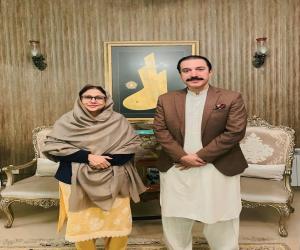 Rathore Meets Talpur: AJK Development Plan In Focus
