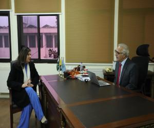 UAJK, Brilliance Discuss Collaboration on Student Development, Mental Health
