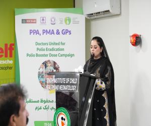 PPA, PMA, pediatricians endorse polio booster dose campaign in Karachi