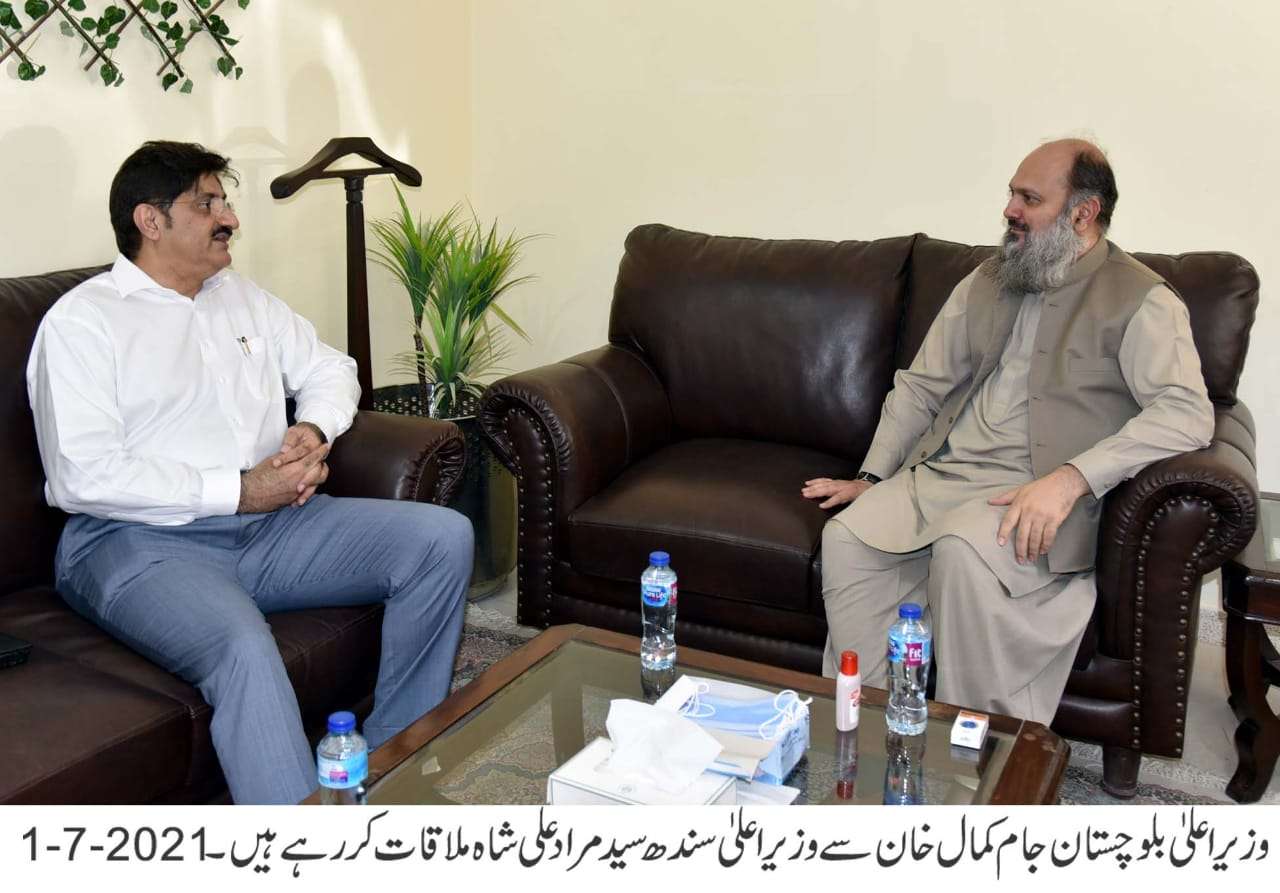 وزیر اعلیٰ سندھ سید مراد علی شاہ ایک روزہ دورے پر کوئٹہ پہنچے