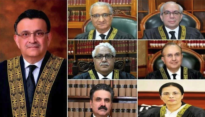 سپریم کورٹ،ملٹری کورٹس  میں سویلینز کے ٹرائل کیخلاف  درخواستوں پر سماعت