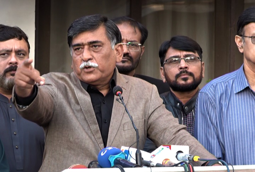  مہاجرقومی موومنٹ کےچئیرمین آفاق احمد کو اشتعال انگیز بیان پرگرفتارکرلیاگیا