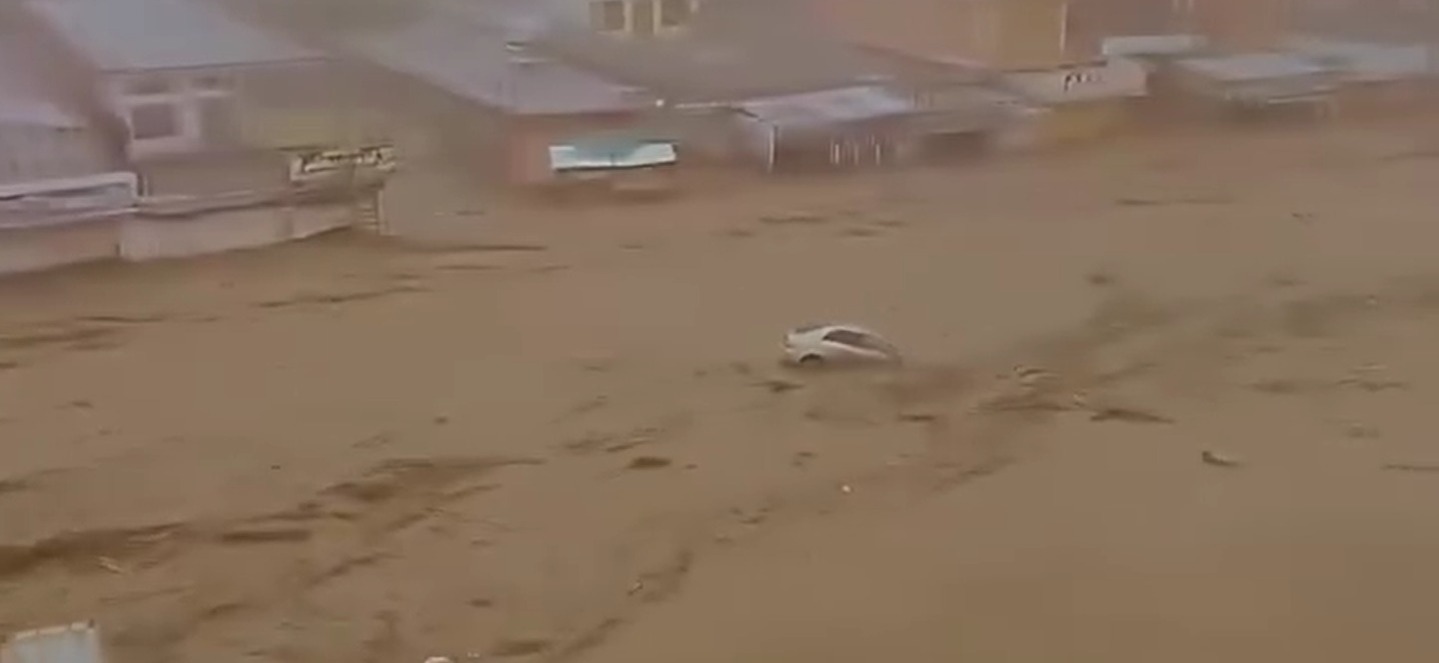 بونیر میں سیلابی ریلے سے تباہی