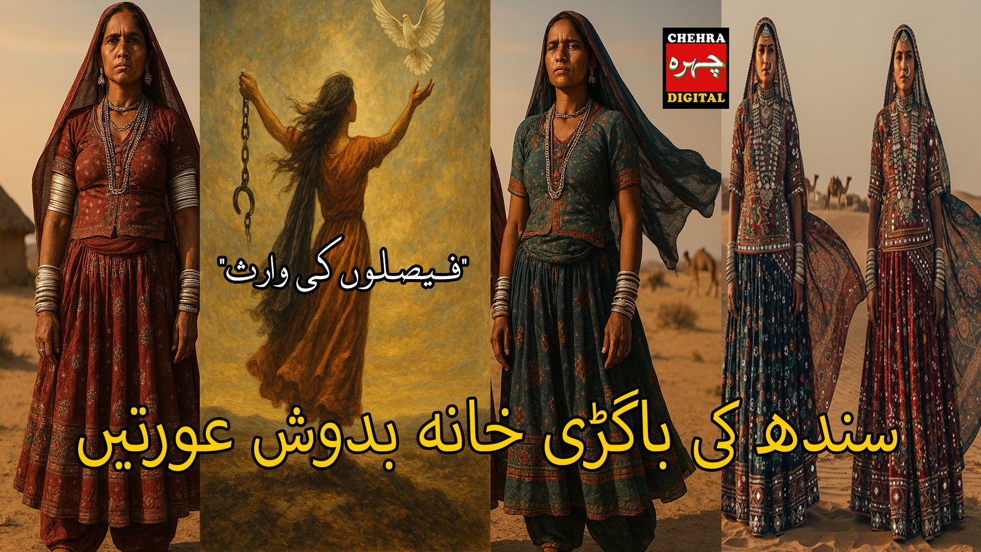فیصلوں کی وارث: سندھ کی باگڑی خانہ بدوش عورتیں