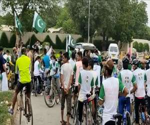 سندھ سائیکلنگ ایسوسی ایشن کے زیر اہتمام  ڈی جی رینجرز سندھ آزادی سائیکل ریس کا انعقاد ہوا