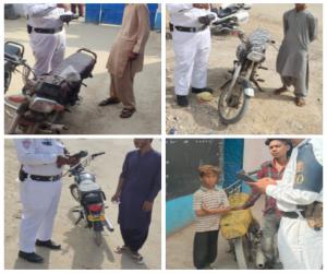 کراچی میں کم عمر ڈرائیوروں کے خلاف مہم