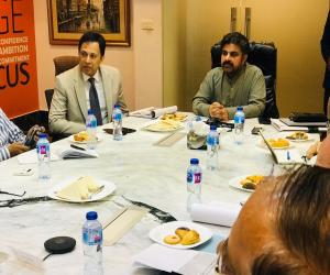 کراچی میں  برساتی نالوں کی صفائی کے حوالے سے اہم اجلاس