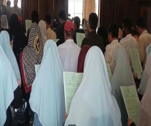 بلدیہ عظمیٰ کراچی کے سٹی کونسل ہال میں ایک سو اکیس مخصوص نشستوں  پر منتخب ارکان  نے حلف اٹھایا۔