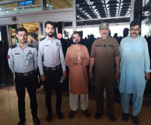 کراچی ائرپورٹ  پر قتل کا ملزم گرفتار