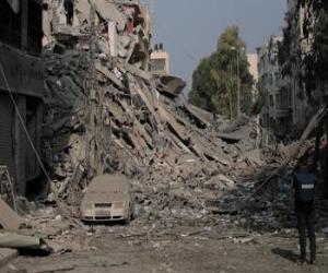اسرائیلی حملوں میں شہید فلسطینوں کی تعداد 1800تک جا پہنچی
