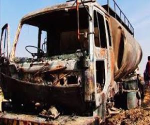   کراچی میں دن ہو  رات  تیز رفتار واٹر اور آئل ٹینکر شہریوں کے لئے خطرہ